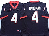 Georgia Bulldogs 4 Mecole Hardman Black Nike College Football Jersey,baseball caps,new era cap wholesale,wholesale hats